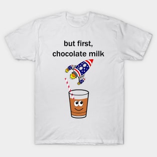 Chocolate milk and rocket T-Shirt